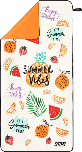 Sneldrogende microvezelhanddoek NILS Camp Summer