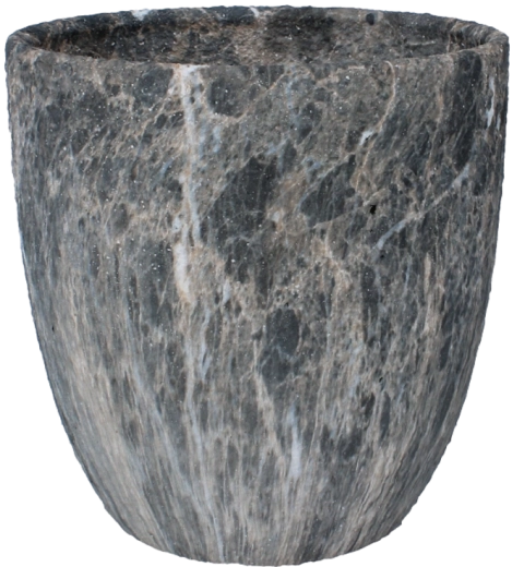 Keramische plantenpot omhulsel met marmerlook 26 × 26 × 27 cm