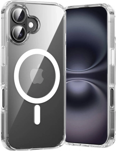 Transparante Vention-hoes voor iPhone 16 met MagSafe