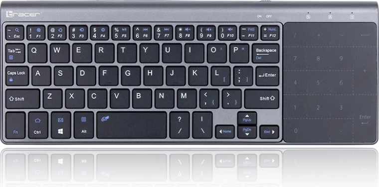 Toetsenbord met touchpad EXpert 2,4 GHz