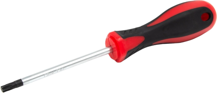 Torx T30-schroevendraaier van S2-staal met magnetische punt