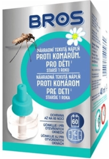 Bros navulbare vloeibare navulling tegen muggen voor kinderen
