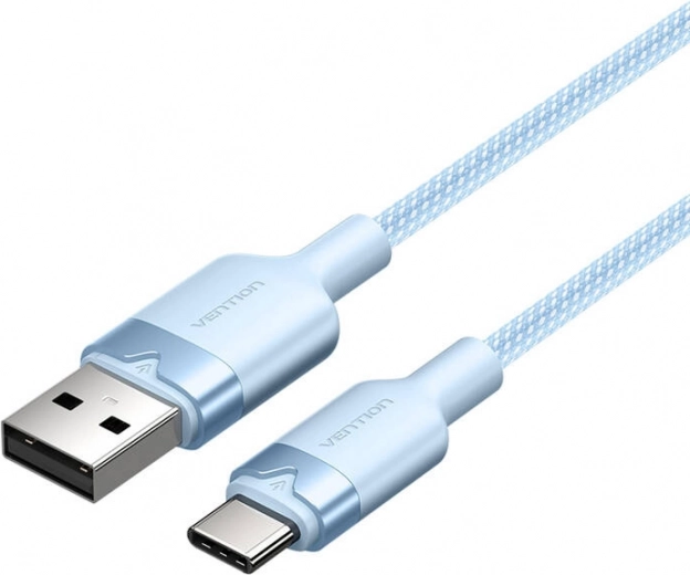 USB-kabel 2.0 USB‑A naar USB‑C 1 m 3 A blauw Vention