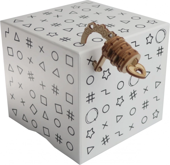 Geheimzinnige cadeau­doos EscapeWelt met slot en hints