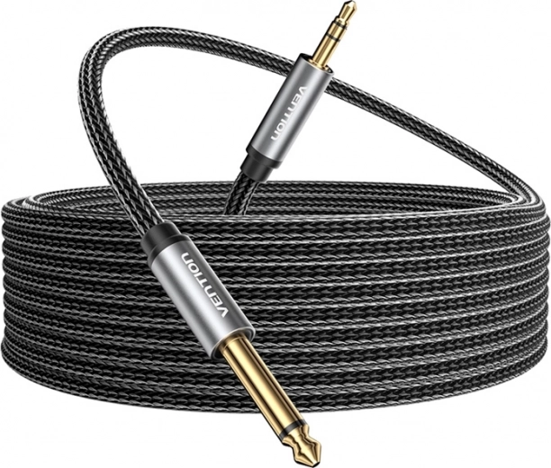 Audiokabel 3,5 mm naar 6,35 mm male Vention 5 m