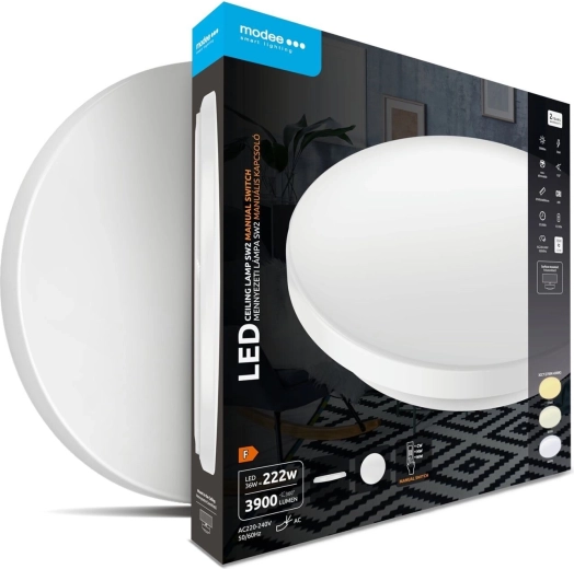 Modee ronde plafond-LED lamp 36 W 3CCT 3900 lm met schakelaar