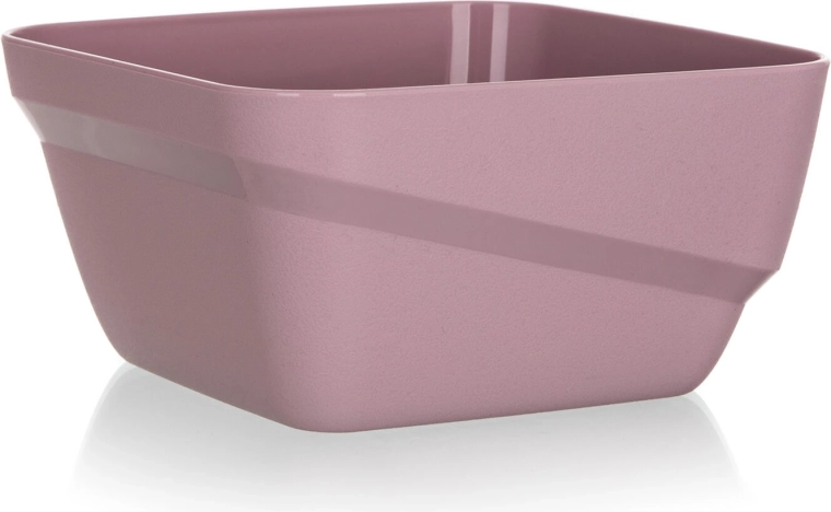 Plastic kom Culinaria 0,6 l, roze, 11,5 × 11,5 cm