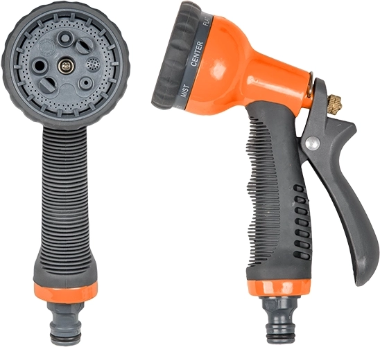 Metalen tuinsproeipistool, 8 functies