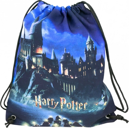 Harry Potter textiele gymtas - Nacht in Zweinstein 33x45 cm