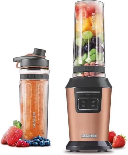 Sencor automatische smoothiemixer met sportflessen