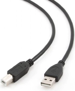 USB-kabel 2.0 AM–BM 1 m, zwart