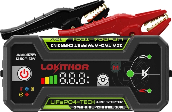 Startbooster LOKITHOR J1350 Pro 25,6 Wh
