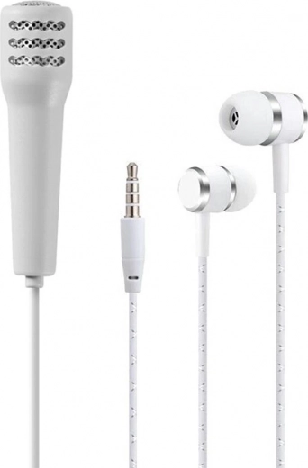 Ag100c mini microfoon voor telefoon zilver