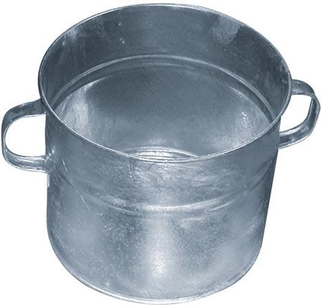 Verzinkte pan 20 l