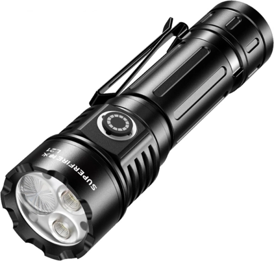 Superfire L21 compacte LED-zaklamp 1350 lm USB‑C