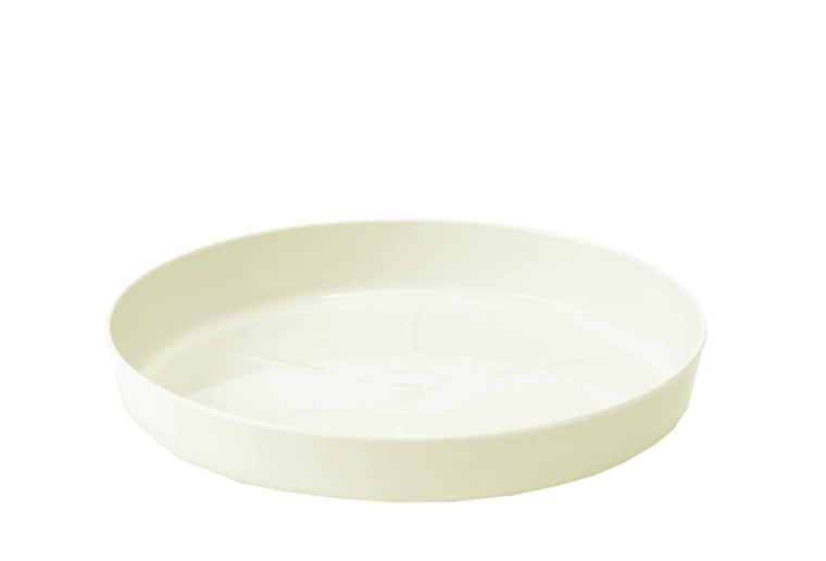 Plantenonderschotel Lamela crème 28 cm