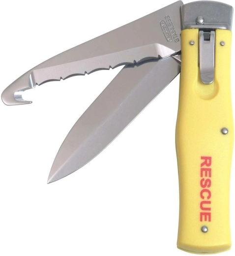 Mikov reddingsmes Rescue 246 met automatische opening