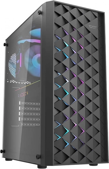 Computerbehuizing Darkflash DK351 met 4 ventilatoren