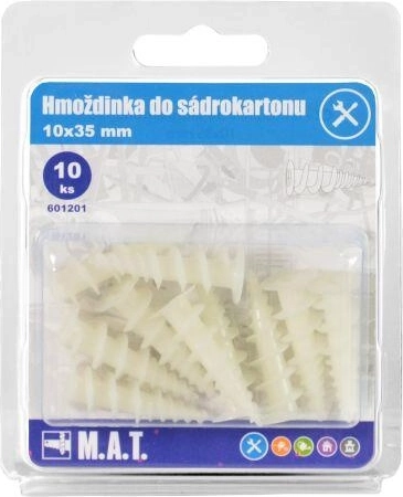 Gipsplaatsplug Turbo 10×35 PH (10 stuks)