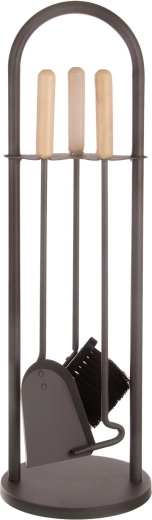 Haardgereedschap met standaard 68,6 cm