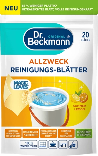 Universele reinigingsdoekjes met geur Summer Lemon 20 stuks