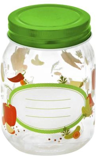 Weckpot met deksel Toro 380 ml