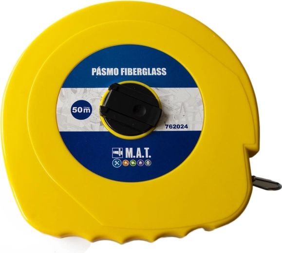 Glasvezel meetlint 50 m x 13 mm