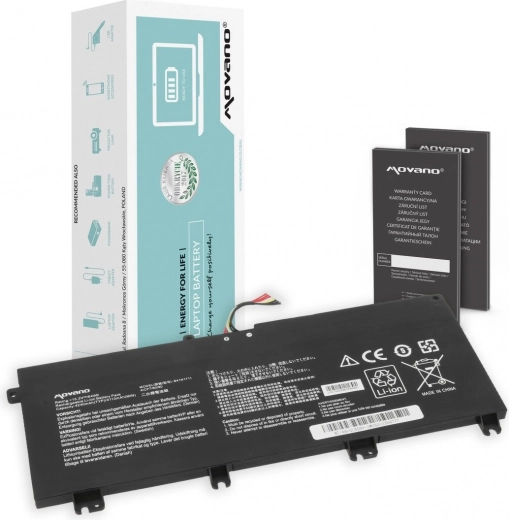 Movano batterij voor Asus ROG Strix GL703VD / GL503VM / GL503VD / FX503VM (B41N1711) 4240 mAh 64 Wh