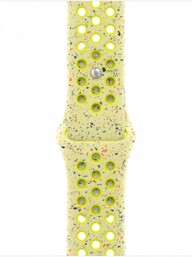 Sportband NIKE voor 42 mm kast, fel geelgroen, maat M/L