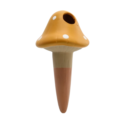 Keramische zelfbewaterende pin Vliegenzwam 8,2 × 16,2 cm, mix van kleuren