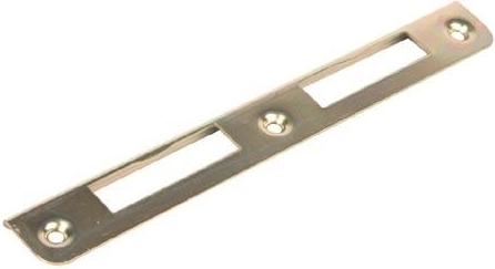 Universele hoeksluitplaat K192A, wit, zink (10 stuks)