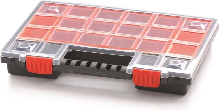 Organizer NORP 14" met 22 vakken, 344 × 249 × 50 mm