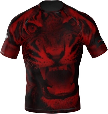 DBX Bushido Leone training shirt met tijgermotief