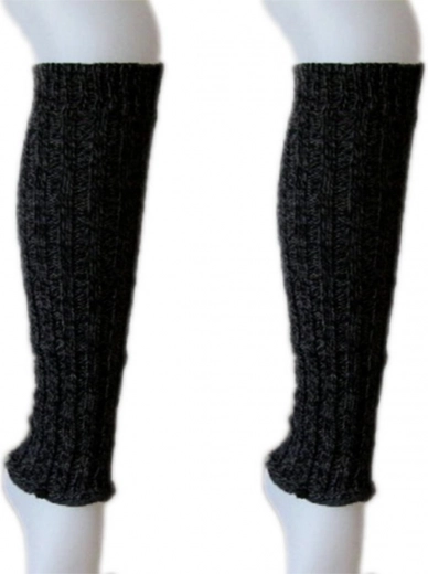 Bq14c verwarmende beenwarmers zwart