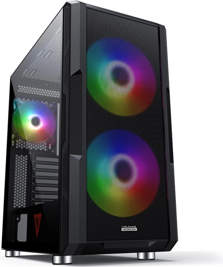 Modecom Volcano Amirani argb zwarte pc-behuizing