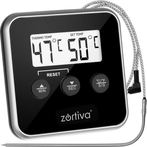 Keukenthermometer met sonde Zortiva