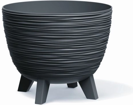 Bloempot Furu 39,5 cm antraciet