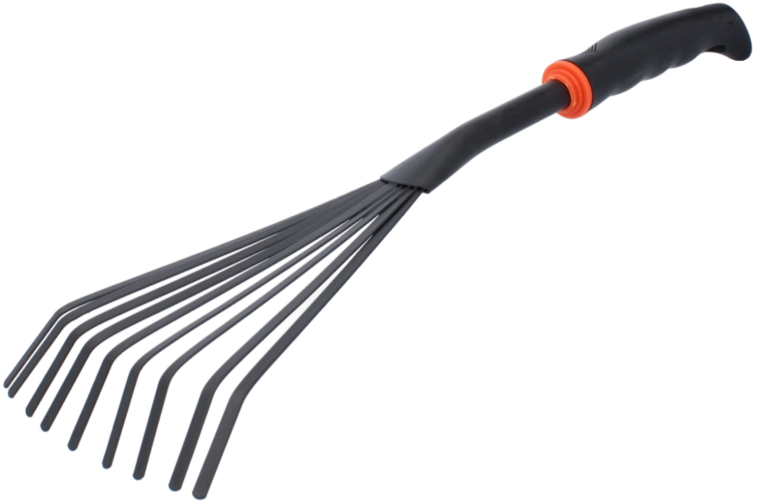 Handhark voor de tuin 35 × 12 cm, zwart
