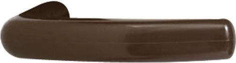 Interieurdeurkruk Klasik met stift, bruin, kunststof, verpakking 10 paar