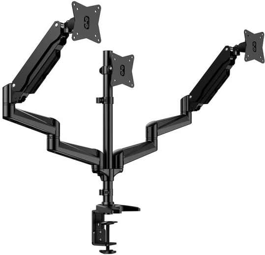 Huanuo drievoudige monitorarm 17-32"