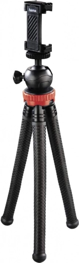 Mini statief FlexPro 3v1 27 cm rood