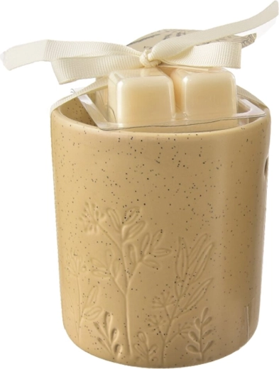 Geschenkset aromalamp en geurwax 9 × 9 × 10 cm (4 varianten)