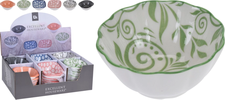 Porseleinen voorgerechtkom 9,5 cm