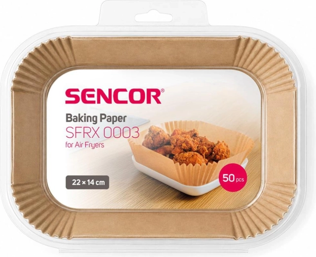 Sencor bakpapier voor heteluchtfriteuses 50 stuks