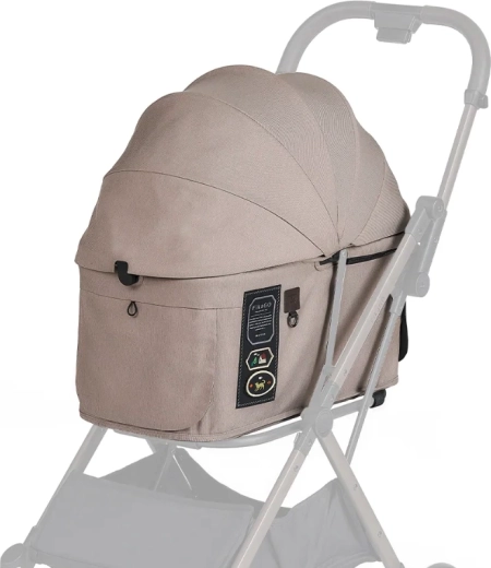 FIKAGO zonnekap en bekleding voor kinderwagen FTG2 sandy beige