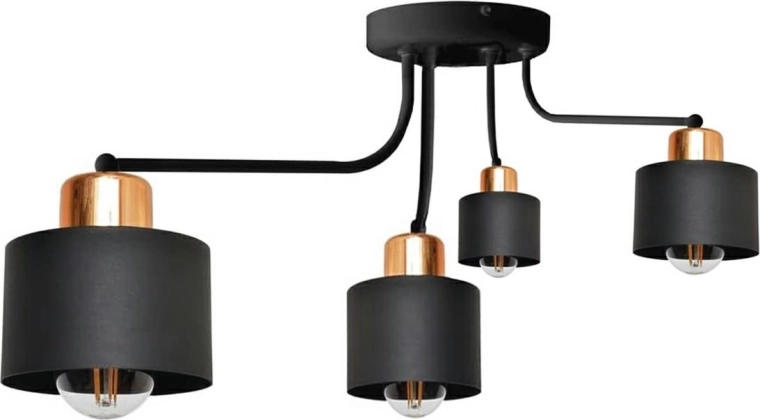 Zd131 plafondlamp kroonluchter 4 armen