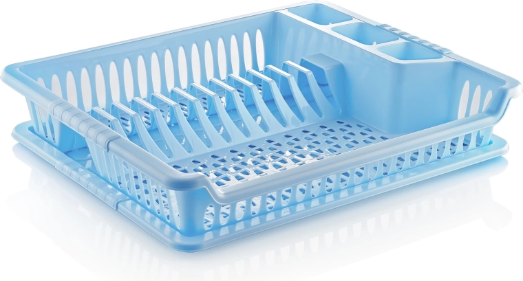 Afdruiprek voor vaat met lekbak VIOLET