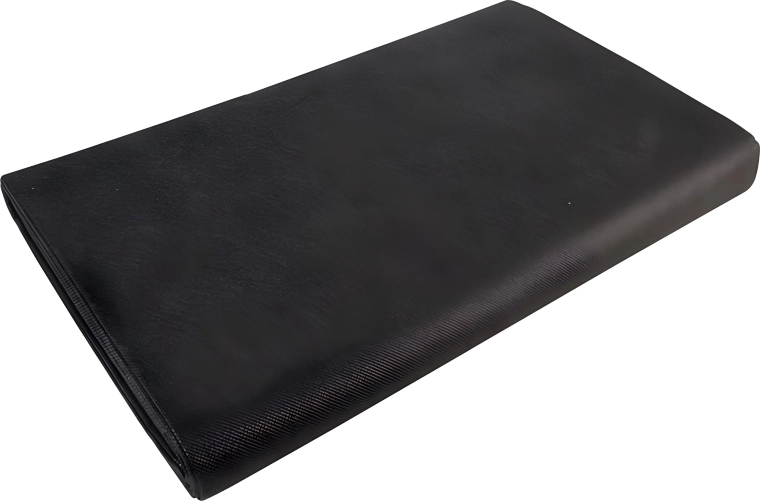 Non-woven textiel zwart 3,2 × 10 m, 50 g/m²