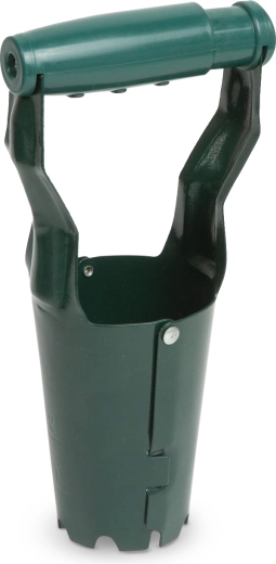 Metalen bollenplanter met veer