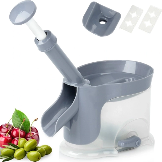 Ontpitter voor kersen en olijven met zuignap, 20 × 12 × 25 cm